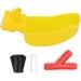 Cyrank 12 Bird Drinking Cups - Automatic Watering & Feeding Devices for Quail & Pigeons - Ideal for Cages - Buy Online on GoSupps.com