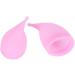 Buy Women's Hygiene Cup - Soft Silicone Menstrual Cup Set (Pink Large & Small) - Easy Home Use Eco-Friendly & Comfortable - Buy Online on GoSupps.com
