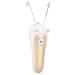 Sonew thread epilator women electrical threading epilier rechargeable face hair remover cotton thread epilier to quickly remove very fine vellus hair (gold)