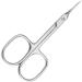 Brush Cuticle Scissors Stainless Steel Manicure Grooming Scissors Curved Slice Pedicure Tool for Nail - Buy Online on GoSupps.com