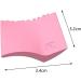 2Pcs 2 in 1 Silicone Eyelash Stamper Tool Lower Eyelash Portable Stencils for Gift Professionals Pink - Buy Online on GoSupps.com