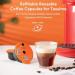  YUEHISY YUEHISY Forbosch Fortassimo Refillable Coffee Capsules 60ml with 4 Orange Lids - Reusable Pods Includes Spoon and Brush - Buy Online on GoSupps.com