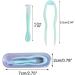 Buy 5 Sets Mini Colorful Portable Contact Lens Tool Kit - Inserter Remover & Tweezer Set with Case - Ideal for Travel - Buy Online on GoSupps.com