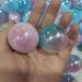 4cm Natural Pink Blue Electroplated Selenite Quartz Cat Eyeball Gypsum Crystal Ball s - Buy Online on GoSupps.com