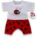 Bug PJ's & Slippers for Build-A-Bear Teddies - Red Teddy Bear Clothes - Buy Online on GoSupps.com
