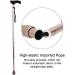 Walking Stick Wooden Handle Walking Stick Adjustable Folding Safety Walking Stick for Elderly Blind Walking Stick Guide Crutch for Blind Elderly - Buy Online on GoSupps.com