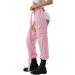 Women's High Rise Reflective Cargo Sweatpants in Pink - Size Medium - Buy Online on GoSupps.com