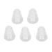 Ear Tips  BTE Replacement Earplugs Prevent Static Transparent for Pocket Hear Aids