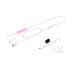 Marycan Ear Wax Removal 5.5 mm HD Ear Wax Removal Kit Wireless Smart Phone Otoscope WiFi Visual Ear Cleaner Camera with 6 LED Lights Compatible with Smart Phones & Tablets for Adults Kids & Pets (Co Pink