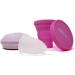Sileu Travel Pack: Menstrual Cup Model Rose - Size S Transparent Flexible - Includes Pink Case & Folding Stylizer - Buy Online on GoSupps.com