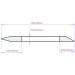 Glass Cuticle Pusher Nail File for Manicure and Pedicure (Pink) - Original Czech Product - Buy Online on GoSupps.com