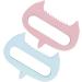 CLISPEED 4-Piece Silicone Acupuncture Massager Set - Scalp Massage Combs for Pain Relief & Relaxation | International Shipping Available - Buy Online on GoSupps.com