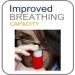 Ultrabreathe Adjustable Lung Breathing Exerciser - Grey | Improve Breathing with Resistance Control - Buy Online on GoSupps.com
