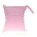 Egurs reusable wetbag diaper bag for baby diapers dirty clothes and other accessories light pink