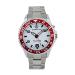 QINGQIAN English Talking Watch Applicable to The Middle-Aged, The Elderly and The Visually impaired Rotating Silver Stainless Steel Band, Men's Style