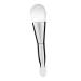 Mask Brush Professional Makeup Makeup Professional Beauty Skin Care Brush Makeup+ Home Use Makeup Brush Lightweight Brush Cosmetic Mud Film 14x2cm Silver