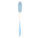 Lightweight Long Handle Soft Comb and Brush Non-slip Comfortable Handle Hairbrushes Easy to use for the elderly(white)