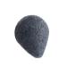 Konjac Sponge for Face 100% Natural Konjac Facial Sponge w/Activated Bamboo Charcoal Gentle Exfoliating and Cleaning for All Skin Types|Eco-Friendly and Biodegradable (Black)