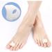DEAVER Silicone Toe Separator Corrector - 4 Pairs | Hallux Valgus & Bunion Corrector | Single Hole Toe Splitter | Size Toe Cover Separator | Foot Bone Alignment Aid - Buy Online on GoSupps.com