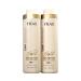 Y-Kas Gold Liss Treatmet Escova Progressiva de Ouro Brazilian Keratin Hair Straightening Smoothing System Progressive Brush 2 x 1000ML