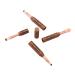NOLITOY Banana Hair Korean Lip Brush - Eyebrow & Lip Gloss Organizer with Cover | Eye Shadow & Nail Polish Kit - Perfect Gift for Birthdays - Buy Online on GoSupps.com