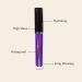 EPILYNX by Dr. Liia Vegan Moisturizing Long Lasting Lip Gloss - Purple Sky - Buy Online on GoSupps.com