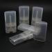 Goege 15 ML Clear Oval Deodorant Containers Lip Balm Tubes - BPA Free (10 Pcs) - Buy Online on GoSupps.com