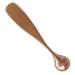 Eye Cream Applicator Wand Stick Dark Circles Removal Roller Facial Scooping Massager Rose Gold 5.6cm Eye Roller