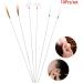 10Pcs Goose Feather Earpick Wax Remover Curette - Bamboo Handle Ear Cleaning Tools - Health Care (Color CC) - Buy Online on GoSupps.com