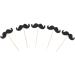 Luzhengyang 20pcs Mustache Stick Cupcake Birthday Wedding Cake Topper - Buy Online on GoSupps.com