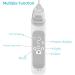 Low Noise Rechargeable Baby Nose Sucker | Automatic Nose Cleaner for Newborns | 3 Levels of Suction - Buy Online on GoSupps.com