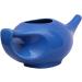 Porcelain Ceramic Neti Pot for Nasal Cleansing | Natural Sinus Infection Treatment | 225ml Capacity + 10 Sachet Neti Salt - HEALTHANDWEALTH - Buy Online on GoSupps.com