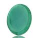 Awards Green Aventurin Three Surse Stone Healing Steine Crystal Green Oval Formed Bag Nature Gemstone for Wiccan Deliveries Fear Stress Restoring Food Sanction Reiki Healing Energy Balancing