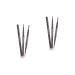 Healeved 2pcs 2 1 Eyebrow Pencil Waterproof Eyebrow Filler Eyebrow Makeup Eyebrow Pencil Brush Brow Brush