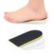 Height Increase Insole Heel Lift Inserts  USA Technology 2022  Heel Pads for Leg Length Discrepancies  Achilles Tendonitis for Women and Men (W 10-13.5 / M 8.5-12  Black/Yellow) W 10-13.5 / M 8.5-12 Black/Yellow