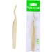 Angoily 2pcs Eyelash Nipper & Extension Applicator Tool | Small Mirrors for Crafts | Best Clip for False Eyelashes & Lash Extensions - 11.3x1cm - Buy Online on GoSupps.com