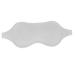 Qukaim Gel Cooling Eye Pad Gel Eye Pad Reusable Hot Cold Eye Compress Adjustable Silicone Eye Patch for Fatigue Relief Gray