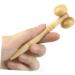 Wooden Hand Massager & Muscle Roller Stick | Anti-Aging Face Lifting Tool | Natural Bamboo Massage Tab - Buy Online on GoSupps.com
