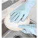 ESASAM Cleaning Gloves Silicone Dishwashing Gloves Household Kitchen Blue Green (15.5 * 34.5cm) Multifunctional Durable Thick Housework Gloves - Buy Online on GoSupps.com