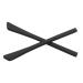 Glasses holder glasses spare bars for glasses brackets slipproof ear hooks 1 pair of black silicone glasses end pieces ear socks glasses replacement tips for flat thin metal glasses