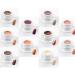 Great UV gel set - creative set number 195 - color gel set in nude - 10 color gels - KS -195