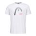 HEAD Men's Club Carl T-Shirt M T-Shirt (1 Pack) M White