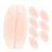 JECOMPRIS 8pcs Shoulder Pads Push Adjustable Bra Hanging Clip Invisible Bra Adjusters Clear Straps