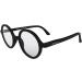 London Mole Eyewear - Stylish Round Reading Glasses | Unisex Cool Readers with Spring Hinges | Matt Black 1.5x - Buy Online on GoSupps.com
