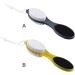 Dajidafu PP PS Foot File Replacement Solid Color Hanging Pedicure Exfoliating Dead Skin Remover Bath Brush with Lanyard Yellow - Buy Online on GoSupps.com