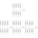 FRCOLOR 4 Sets Silicone Lip Brush Lip Brush Exfoliating Lip Scrub Brush Lip Balm Brush Lip Oil Lip Gloss Makeup Lip Applicator Wands White Lip Gloss Brush Cosmetic Travel mediumx4pcs Whitex4pcs