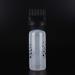 Hair Oil Applicator Brush Hair Dye Bottle with Comb Teeth 170ml Hair Color Applicator Brush for Professional Salon or Home Use (Black) - Buy Online on GoSupps.com