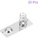 DMiotech 20 Pack Battery Springs - AAA Contact Plate Replacement 21mm x 9mm x 0.3mm Nickle Plated for Remote Controls | International Shipping Available - Buy Online on GoSupps.com