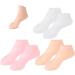 rongweiwang 3 Pairs Moisturizing Socks Foot SPA Pedicure Socks Exfoliating Anti-Drying Sock Repair Heel Protector for Woman L - Buy Online on GoSupps.com