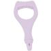 Reusable Silicone Winged Eyeliner Stencil for Makeup with Tooth Shaped Baffle and Detachable Fishtail Brush Soft and Flexible Multifunctional (Purple) - Buy Online on GoSupps.com